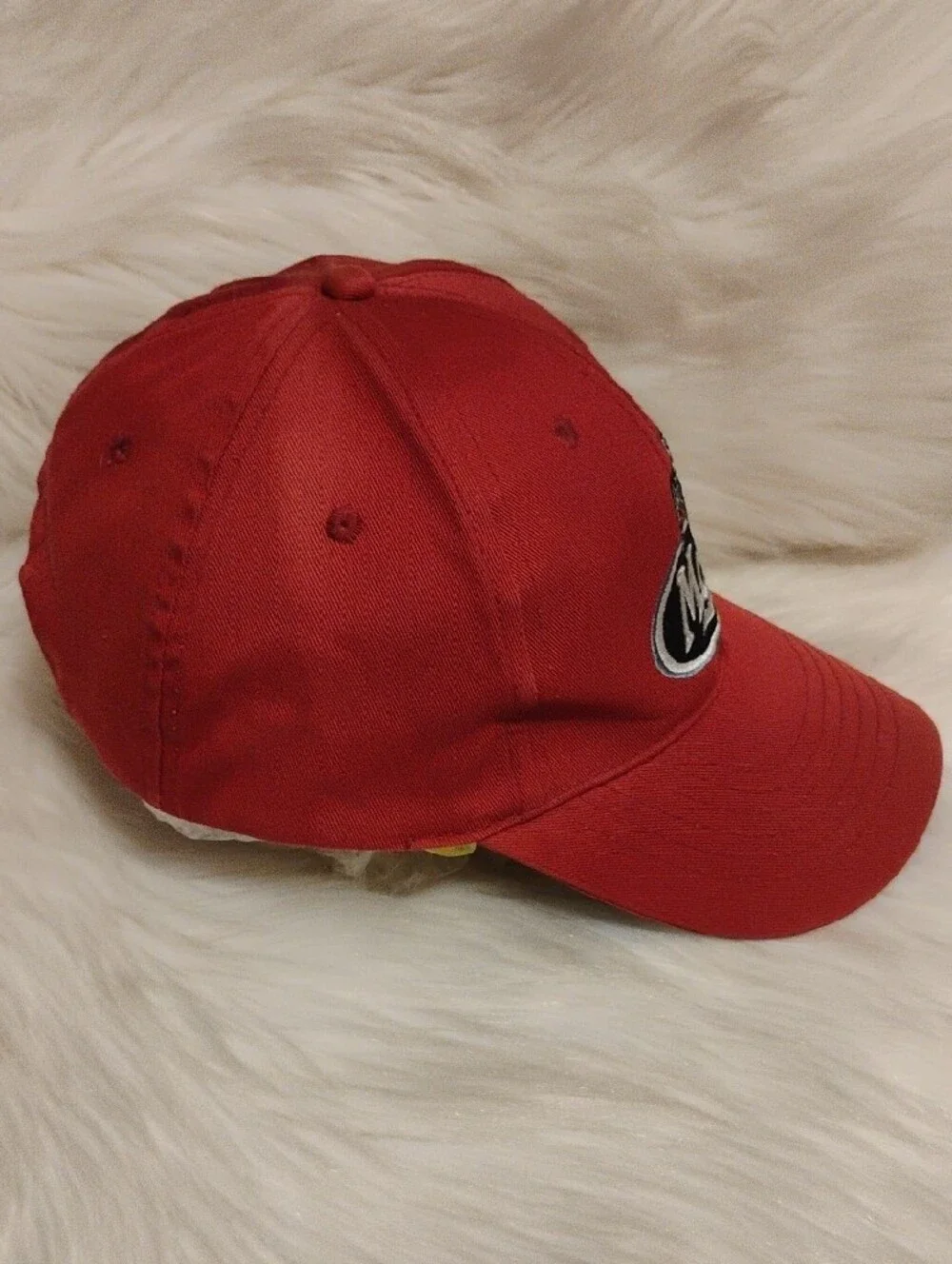 (C-75) Mack Vintage Bulldog Red Logo Baseball Cap #unisex